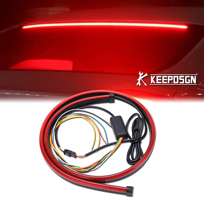 #ad 40quot; Car LED Third High Brake Light Rear Windshield Turn Signal Light Sequential $17.58