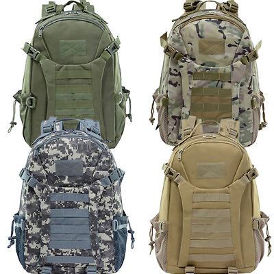 #ad Outdoor Hiking Camping Waterproof Backpack Assault Pack Bag Military Rucksack $19.89
