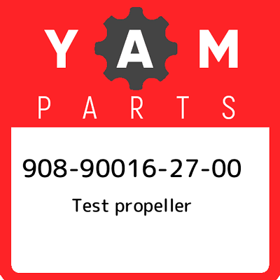 #ad 908 90016 27 00 Yamaha Test propeller 908900162700 New Genuine OEM Part $746.46