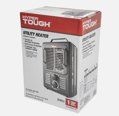 #ad Hyper Tough 1500w Utility Space Heater USA Seller Brand New $21.00