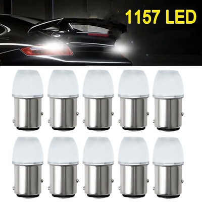 #ad 10x 1157 BAY15D P21W LED Bulb Car Signal Lamp R5W R10W Daytime Running Light 12V $17.03