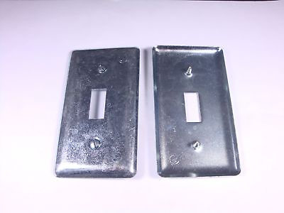 #ad Lot of 2 2594 Appleton Electric Handy Box Cover 4 x 2 1 8 One Switch 865 58C30 $2.58