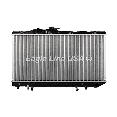 #ad Radiator Fit 86 89 Toyota Celica L4 2.0L w Inlet On Driver Side Of Top Tank New $75.82