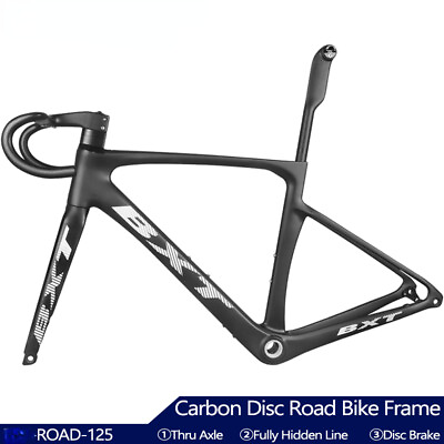 #ad 700C Carbon Racing Road Bike Frame Disc Brake City Bicycle Carbon Frameset $1006.32