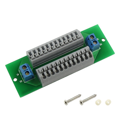 #ad 1X Power Distribution Board 2 Inputs 13 pairs Output without Screw AC DC PCB008 $9.99