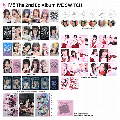 #ad IVE The 2nd EP Album IVE SWITCH Official Photocard Postcard Heart Card Poster $2.99