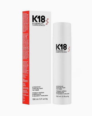 #ad K18 Biomimetic Hairscience Pro Molecular Repair Hair Mask 150ml 5 oz $41.99
