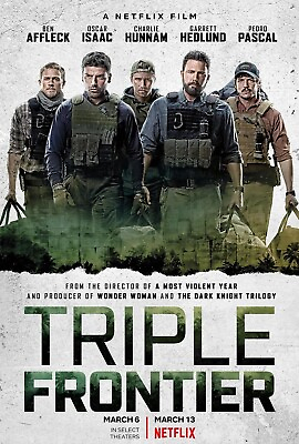 #ad Triple Frontier Movie All Region Blu ray free shipping $12.99