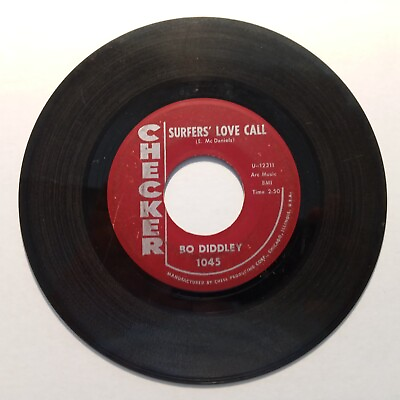 #ad BO DIDDLEY SURFERS#x27; LOVE SONG GREATEST LOVER IN THE WORLD 45 7quot; $4.25