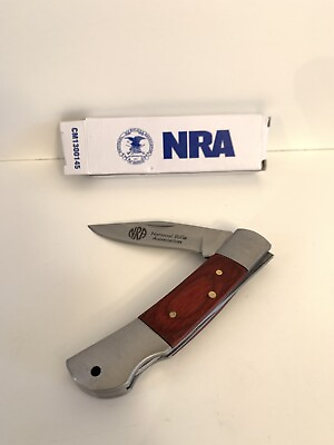#ad #ad NRA Single Blade Pocket Knife BRAND NEW $18.99
