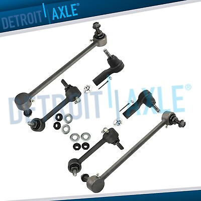 #ad AWD Front amp; Rear Sway Bars Outer Tie Rods for 2014 2015 2016 2017 Jeep Cherokee $42.14