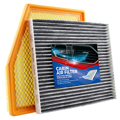 #ad BI TRUST Engine Cabin Air Filter Kit for Chrysler Grand Caravan Pacifica Voyager $25.80