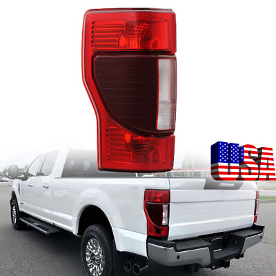 #ad Left Tail Light w Blind Spot Non LED For Ford F250 F350 Super Duty 2020 2022 $80.67