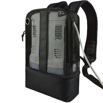 #ad Mesh Backpack for Oxygen Unit Fits: Caire Freestyle Arya SimplyGo Mini $54.99