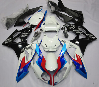 #ad For 2009 2014 BMW S1000RR Aftermarket Fairing Bodywork Kit ABS Injection Molded $474.05