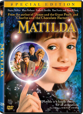 #ad Matilda DVD 1996 SPECIAL EDITION KIDS Movie Rated PG English Spanish and CC $6.94