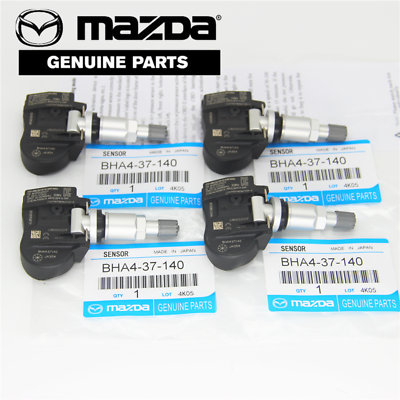 #ad 4PCS GENUINE OEM TIRE PRESSURE SENSORS TPMS For Mazda 2 3 5 6 CX7 CX9 RX8 Miata $43.88