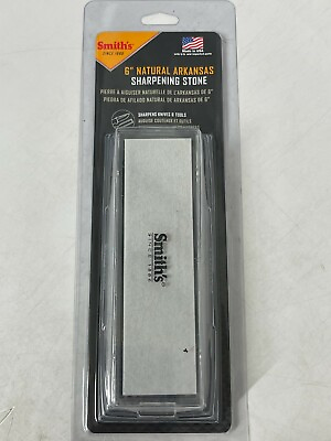 #ad Smith#x27;s 6quot; Natural Arkansas Sharpening Stone MBS6 MADE IN THE USA $14.95