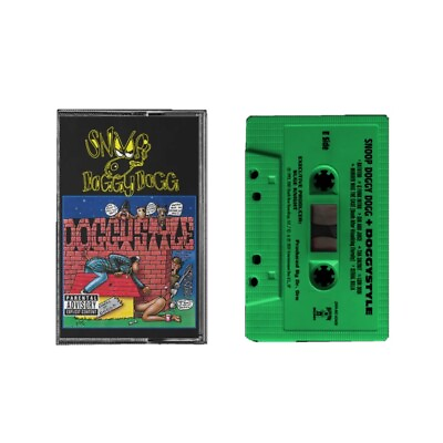 Snoop Dogg “Doggystyle” Cassette Tape “Chronic” Green 2021 Death Row Hiphop Rap $15.98