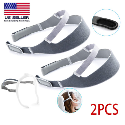 #ad 2PCS Replacement For DreamWear Nasal CPAP Mask Headgear Strap Comfortable Fit $12.80