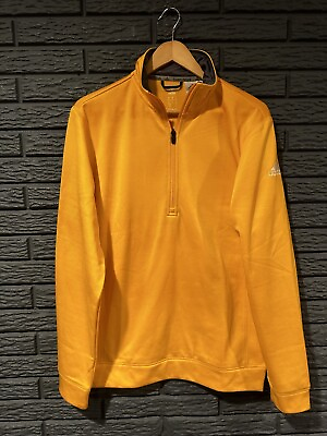 #ad Adidas Team Issue Climawarm 1 4 Zip Long Sleeve Collared Sweatshirt Men#x27;s Size M $19.99