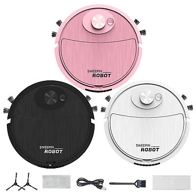 #ad 3 IN 1 Rechargeable Automatic Smart Robot Vacuum Cleaner Sweeper Floor $20.97