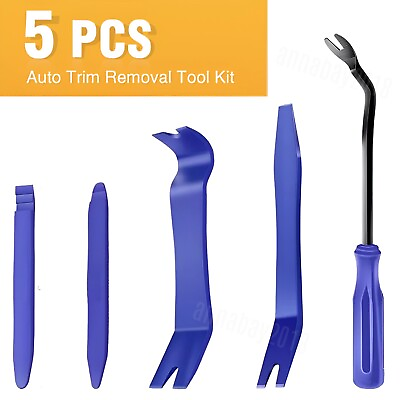 #ad #ad Plastic Trim Removal Pry Tool Set for Car Radio Panel Door Dash Clip Fasteners $3.75