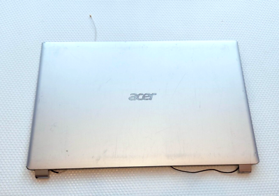 #ad Acer Aspire V5 531 V5 571 LCD Screen Back Silver Cover Lid Antenna Camera $22.00