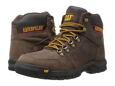 #ad Men Caterpillar Outline Soft Toe Work Boot P74087 Seal Brown 100% Authentic New $89.99