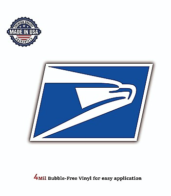 #ad USPS MAIL POSTAL SERVICES VINYL DECAL STICKER CAR BUMPER 4M BUBBLE FREE US MADE $21.14