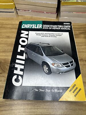 #ad Chilton Manual #20303 Chrysler Caravan Voyager Town amp; Country 2003 2006. $19.99