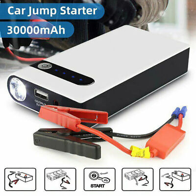 #ad #ad 30000mAh Portable Car Jump Starter Booster Jumper Box Power Bank Battery Charger $18.99