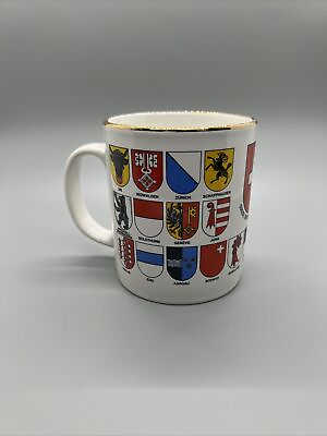 #ad German Bundesrepublik Deutschland Bockling Ceramic Switzerland Coffee Mug $20.00
