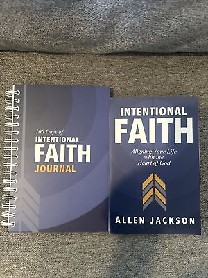 #ad INTENTIONAL FAITH 223 pg book amp; 100 DAY 2 pg JOURNAL Allen Jackson 2020 $13.25