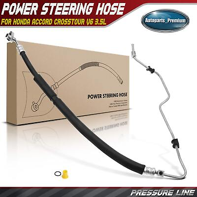 #ad 1x Power Steering Pressure Line Hose Assembly for Honda Accord Crosstour V6 3.5L $58.99