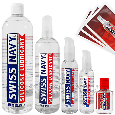 #ad Swiss Navy Silicone lubricant Premium silicone based sex lube Personal glide USA $124.95