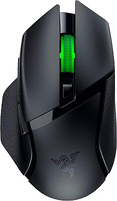 #ad Razer Basilisk V3 X Customizable Wireless Gaming Mouse Black Refurbished $44.99