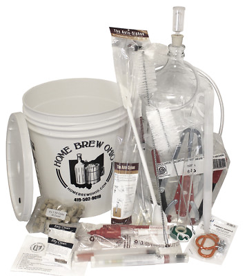 #ad Ultimate Wine Making Equipment Starter Kit with 6 Gallon Glass Carboy $199.48