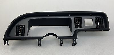 #ad 87 88 Ford Thunderbird Speedometer Instrument Cluster Bezel OEM Dark Gray Silver $119.99