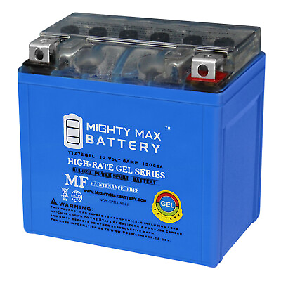 #ad #ad Mighty Max 12V 6AH GEL Battery for Honda 450 TRX450ER TRX450R 2006 2013 $34.99