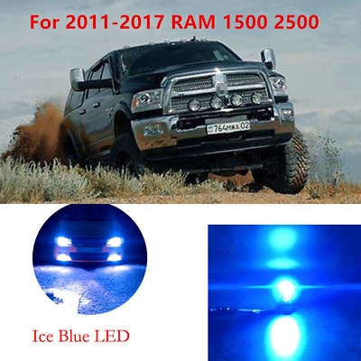 #ad 9005H11 ice blue High Low Beam LED Headlight Bulbs for 2011 2017 RAM 1500 2500 $36.54