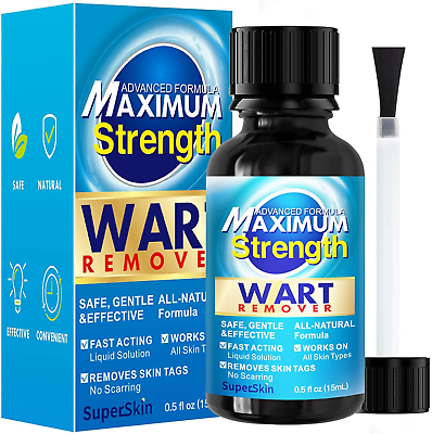 #ad Wart Remover Maximum Strength Salicylic Acid Liquid Fast Acting for Plantar Co $28.88
