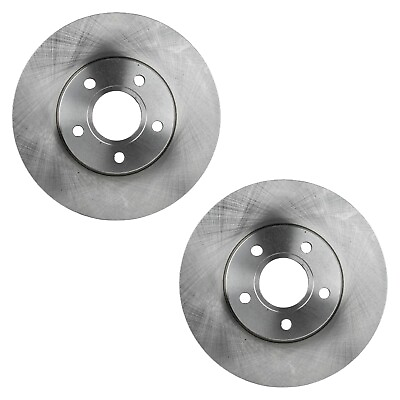 #ad Front Disc Brake Rotors For 2012 2018 Ford Focus Rear Drum Brake $84.85