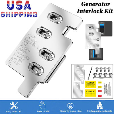 #ad US For Cutler Hammer 150 Amp 200 Amp Panels Breaker Generator Interlock Kit $30.59