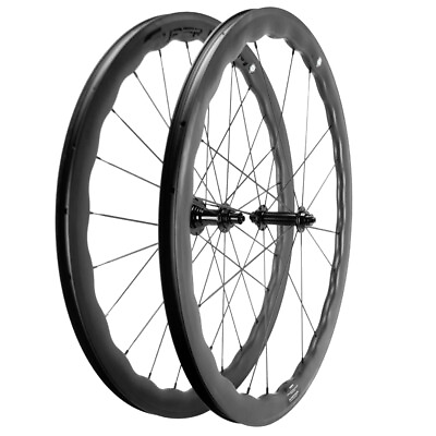 #ad UCI Approved 45mm Tubeless Clincher Carbon Wheelset 700C Road Bike Carbon Wheels $585.98