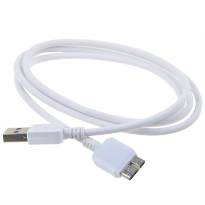 #ad White USB 3.0 Data Cord Cable for Samsung Galaxy S5 SM G900 G900t SM G900v phone $6.95