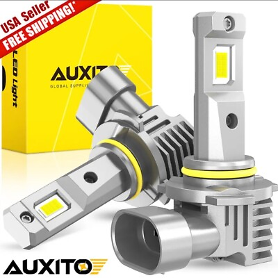 #ad AUXITO M6 9005 LED Car Headlight Bulbs Conversion Kit Hi Beam White Bright HB3. $19.50