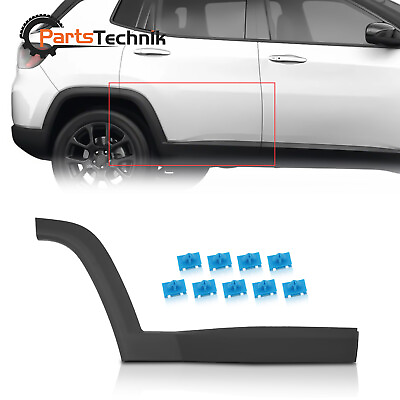 #ad For 2017 2020 2021 Jeep Compass Rear Door Molding CH1505111 Right Passenger Side $46.99