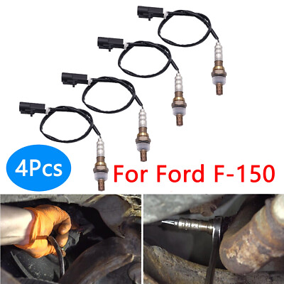 #ad 4 Pcs for Ford F250 Motorcraft Oxygen O2 Sensor 4.2L 4.6L 5.4L 1999 2016 USA $37.99