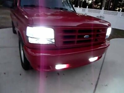 #ad Fog Lamps Driving Lights For 1993 1994 1995 Ford F150 SVT Lightning $95.87